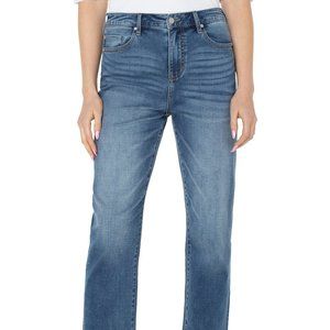NWT Liverpool High Waist Ankle Non-Skinny Skinny Jeans 28ins. In Saddle Ridge